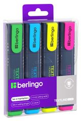 Изображение товара Набор текстовыделителей Berlingo Textline HL500 1-5 мм, 4 цвета
