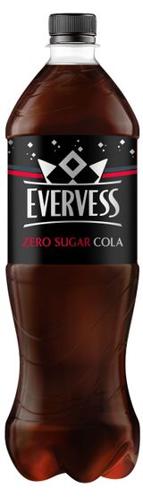 Изображение товара Напиток газированный Evervess Кола без сахара, 1 л