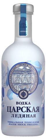 Изображение товара Водка «ЦАРСКАЯ» Ледяная Россия, 0,5 л