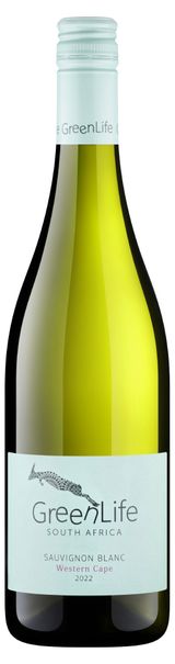 Изображение товара Вино GreenLife Sauvignon Blanc Western Cape белое сухое Южная Африка, 0,75 л