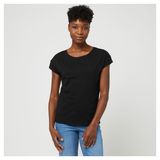 Изображение товара Футболка женская InExtenso с коротким рукавом черная