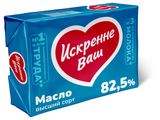 Изображение товара Масло сладкосливочное «Искренне Ваш» 82,5%, 180 г
