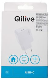 Изображение товара Устройство зарядное сетевое Qilive 1 USB-C PD18W белый