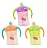 Изображение товара Поильник-непроливайка «Пома» с ручками и крышкой устойчивый с 6 мес., 260 мл