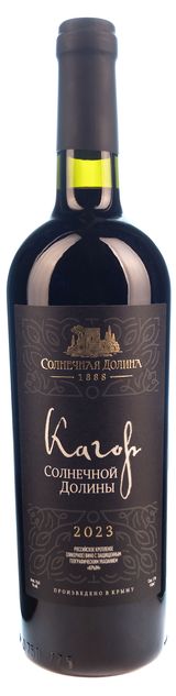 Изображение товара Вино «Солнечная Долина» Кагор красное сладкое Россия, 0,75 л