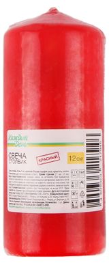 Изображение товара Свеча «Каждый день» столбик красный, 5х12см