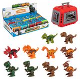 Изображение товара Модель сборная 1TOY Динопарк клетка с динозавром, 1 шт
