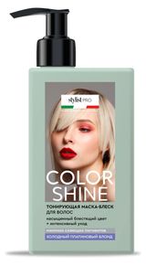 Изображение товара Тонирующая маска-блеск для волос Color Shine Stylist Pro тон Холодный платиновый блонд, 200 мл