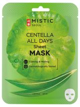 Изображение товара Маска тканевая для лица MISTIC ALL DAYS с экстрактом центеллы азиатской, 24 мл