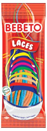 Изображение товара Мармелад жевательный Bebeto Laces Турция, 75 г