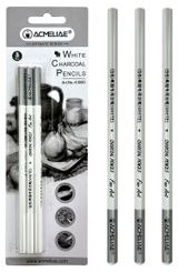 Изображение товара Набор белых угольных карандашей ACMELIAE, 3 шт
