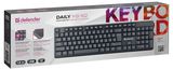 Изображение товара Клавиатура проводная Defender Daily HB-162