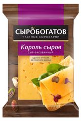 Изображение товара Сыр полутвердый Король сыров «Сыробогатов» 40% БЗМЖ, 180 г