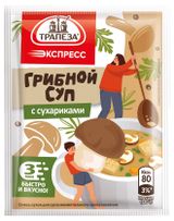 Изображение товара Суп грибной «Трапеза» с сухариками, 20 г