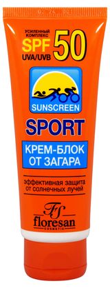Изображение товара Крем блок от загара Floresan Cosmetic SPF50, 60 мл