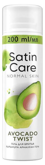 Изображение товара Гель для бритья Satin care авокадо, 200 мл