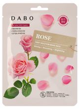 Изображение товара Тканевая маска Dabo с экстрактом розы, 23 г