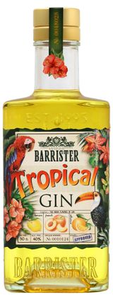 Изображение товара Джин Barrister Tropical Россия, 0,5 л