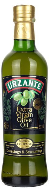 Изображение товара Масло оливковое Urzante  Нерафинированное extra virgin Испания, 0,5 л