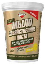 Изображение товара Мыло-паста хозяйственное для стирки «Золушка», 450 мл