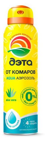 Изображение товара Аэрозоль от комаров «Дэта», 150 мл