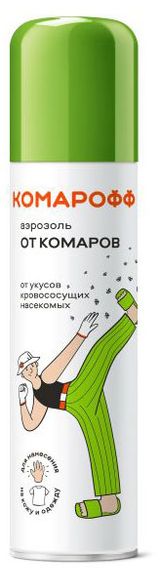 Изображение товара Аэрозоль от комаров «Комарофф», 150 мл