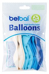 Изображение товара Набор воздушных шаров BELBAL Пастель гамма 36 см, 12 шт