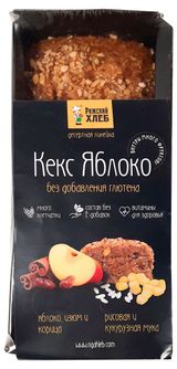 Изображение товара Кекс «Рижский хлеб» Яблоко без глютена, 350 г