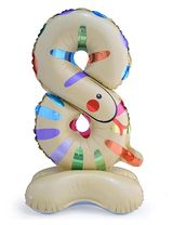 Изображение товара Цифра фольгированная «Веселая затея» 8 Змея на подставке, 56 см