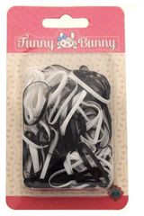 Изображение товара Набор разноцветных силиконовых резинок для волос Funny Bunny в ассортименте DCH1-29