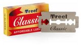 Изображение товара Лезвия сменные Treet Сlassic двухсторонние для Т-образных станков для бритья, 10 шт