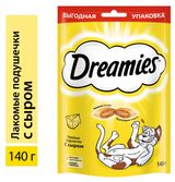 Изображение товара Лакомство для кошек Dreamies подушечки с сыром, 140 г