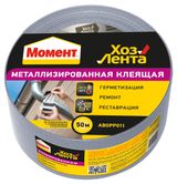 Изображение товара Хозлента металлизированная клеящая «Момент» 48 мм х 5 м