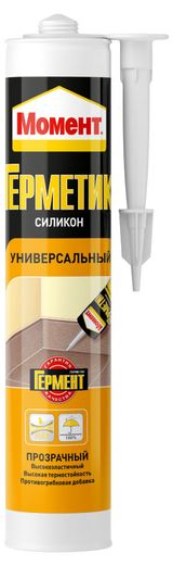 Изображение товара Герметик «Момент» Универсальный прозрачный, 280 мл