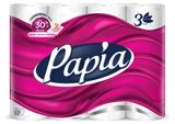 Изображение товара Туалетная бумага Papia 3 слоя, 12 рулонов
