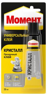Изображение товара Клей «Момент» Кристалл, 30 мл