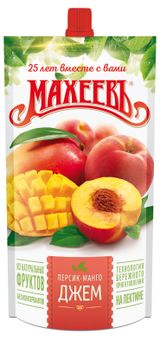 Изображение товара Джем «МАХЕЕВЪ» Персик-манго, 300 г