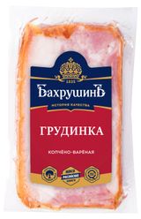 Изображение товара Грудинка варено-копченая «Бахрушинъ» Столичная, 300 г