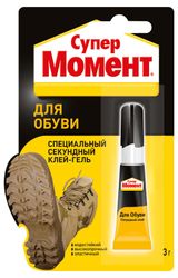 Изображение товара Клей «Момент» для обуви, 3 г