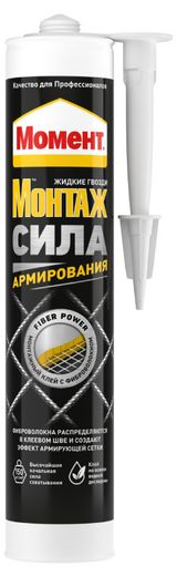 Изображение товара Клей Henkell Момент Монтаж сила армирования, 400 г