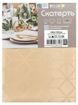 Изображение товара Скатерть прямоугольная Wellness Геометрия, 160х150 см
