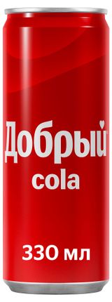 Изображение товара Напиток газированный «Добрый» Cola, 330 мл