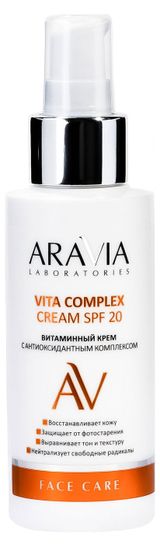 Изображение товара Крем для лица ARAVIA Laboratories витаминный SPF20, 100 мл