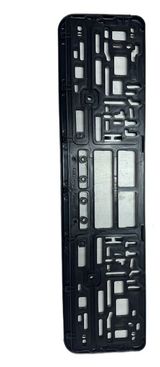 Изображение товара Рамка номерного знака пластиковая черная, 1 шт