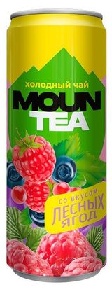 Изображение товара Чай черный «Бавария» Mountea со вкусом лесных ягод, 330 мл