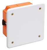 Изображение товара Коробка распаячная скрытой установки «ЭРА» KRP-92-92-45 красно-белая для полых стен, 92х92х45 мм