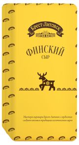 Изображение товара Сыр полутвердый Финский «Брест-Литовск» 45% БЗМЖ Беларусь, вес