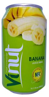 Изображение товара Напиток сокосодержащий Vinut Banana, 330 мл