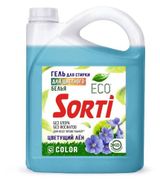 Изображение товара Гель для стирки Sorti Цветущий лен, 4,8 л