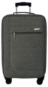 Изображение товара Чемодан Airport мягкий 8 колес серый, размер S